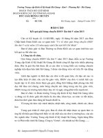 Báo cáo tổng kết giải bóng chuyền HSSV