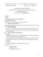 ĐỀ CƯƠNG CHI TIẾT MÔN HỌC: LUẬT THƯƠNG MẠI