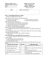 de kiem tra hoc ki 2 sinh 7 (Ma tran-dap an-de))