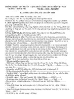 bản tổng kêt cá nhân