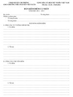 mẫu tự kiểm điểm hoạt động công đoàn