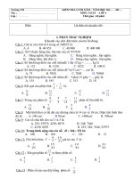 KIEM TRA CUOI HKII TOAN 4