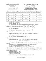 DE KIEM TRA HOC KY II. TOAN 7