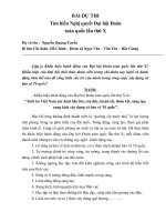 Bài Dự Thi tìm hiểu Nghị quyết Đại Hội đoànn lần X