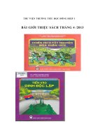 gioi thieu sach tháng 04