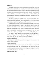 đánh giá hiệu quả kinh tế xã hội của hệ thống xử lý khí thải lò nung tại phân xưởng gốm mai lâm công