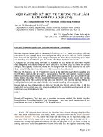 một cái nhìn kỹ hơn về phương pháp làm hầm mới của áo (natm)