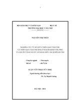 Nghiên cứu tỷ số giữa thời gian tâm thu và thời gian tâm trương ở người bình thường và người tăng huyết áp bằng siêu âm Doppler tim