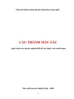 Giáo trình Cấu thành màu sắc