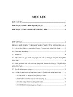 Báo cáo thực tập tại Công Ty Cổ Phần thực phẩm hữu nghị CN Bình Dương