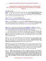 Hướng dẫn chuyển đổi CSDL từ QLNT sang xét TN THCS