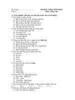 trac nghiem tieng viet lop 1