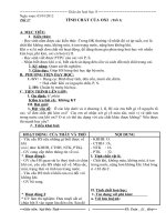 giao án hóa 8 hoc ki II