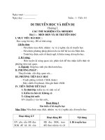 Men den và di truyền học