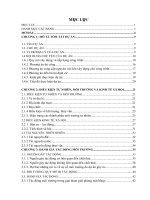 đánh giá tác động môi trường xây dụng tuyến đường