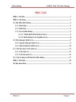 đề tài: tìm hiểu dinh dưỡng của cá