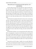 đánh giá hiệu quả của mô hình làng sinh thái người dao –ba vì