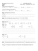 Toán lớp 5 cực hay và bổ ích