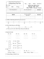 ĐỀ KTCUOI KỲ 2-TOÁN 1-2012-13