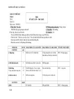 Môn Thể dục lớp 1