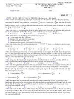 đề thi thử THPT văn giang lần 2 năm 2013