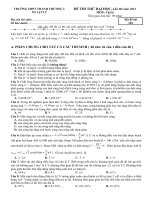 THI THỬ L3 THANH CHƯƠNG 1 NGHỆ AN