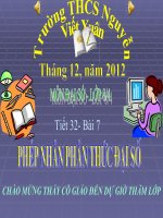 phép nhân phân thức đại số 8