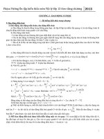 ÔN THI ĐẠI HỌC CHƯƠNG DAO ĐỘNG CƠ