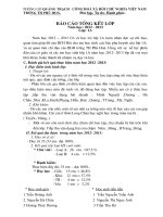 bao cao tong ket lop