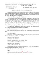 Công văn 3032  Hướng dẫn  KTĐG cuối năm mônTiếng Anh lớp 3, 4, 5