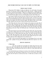 Một số biện pháp dạy Tập làm văn miêu tả ở tiểu học