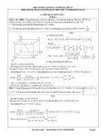 khoang cách và goc trong Oxyz