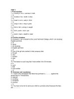 1500 câu trắc nghiệm tiếng anh