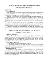 BÀI TOÁN CỰC TRỊ TRONG HHGT OXYZ