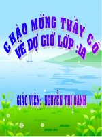 Bài dạy luyện tập Tiếng Việt tuần 33