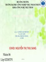 Đề tài:   SỰ PHÂN GIẢI PROTEIN VÀ AXIT AMIN TIÊU HÓA PROTEIN TRONG CƠ THỂ
