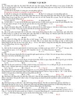 ĐỀ THI CAO ĐẲNG CÁC NĂM