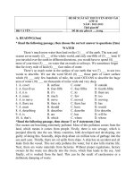 Đề thi tuyển sinh 10 nh 13-14