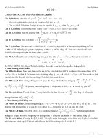 30 đề thi thử ĐH Chuẩn 2013