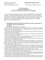 KIÊM ĐIỂM ĐẢNG VIÊN THEO NGHỊ QUYẾT TW 4