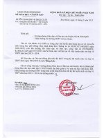 Môn thi thứ ba Tuyển vào 10 (Bình Định)