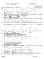 Thi thử chuyên Hà Nội