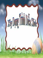 Xây dựng trình diễn slide