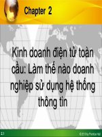 kinh doanh điện tử toàn cầu làm thế nào doanh nghiệp sử dụng hệ thống thông tin