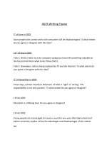 Tuyển tập đề thi IELTS