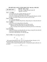 DE THI HKII VAT LY 7 (10-11)