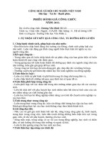 phieu danh gia cong chuc 2013