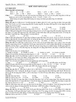 Cấp tốc: KHỬ OXIT KIM LOẠI