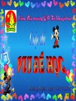 Hội thi Vui để học - GD TKT