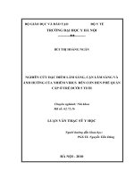 Nghiên cứu đặc điểm lâm sàng, cận lâm sàng và  ảnh hưởng của nhiễm virus  đến cơn hen phế quản cấp ở trẻ dưới 5 tuổi